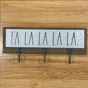 Rae Dunn-Fa la la la la Stocking Holder
